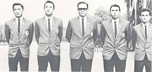 Luis F. Silverio, Alejandro Montelibano, Manuel J. Gonzalez, Manuel Rodriguez, Emil Gaston